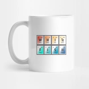 Whitefish City | Periodic Table of Elements Mug